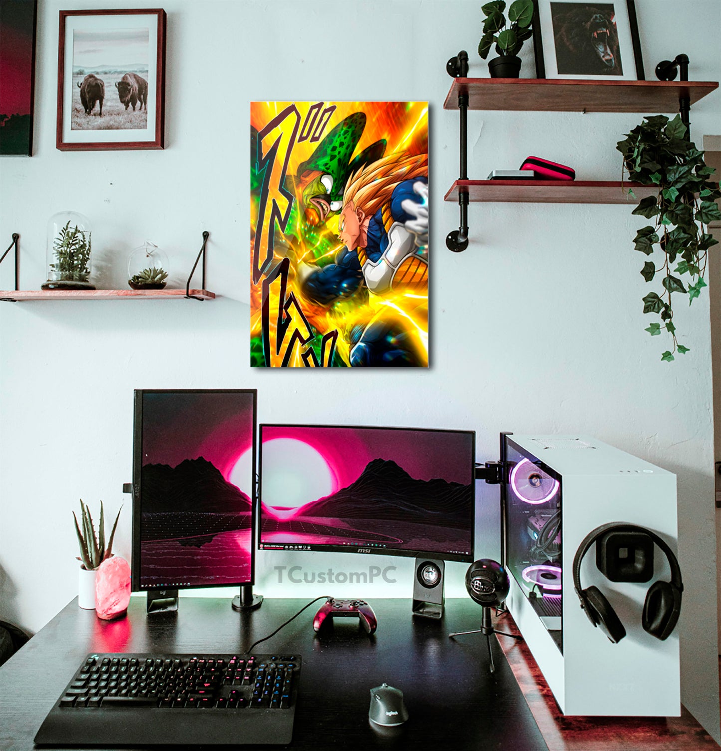 Wall Art Vegeta V Cell Full