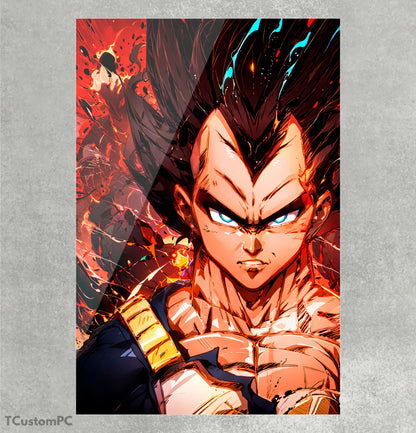 Vegeta might power painting