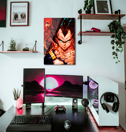 Vegeta might power painting