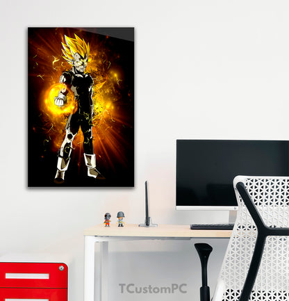 Wall Art Vegeta Majin