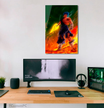 Wall Art Vegito Blue 1 DB