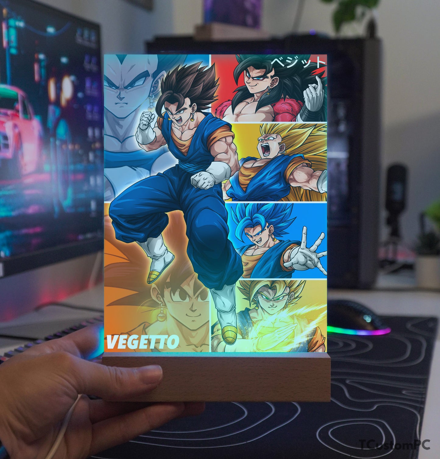 TC-Lamp Vegito todas as formas cartaz