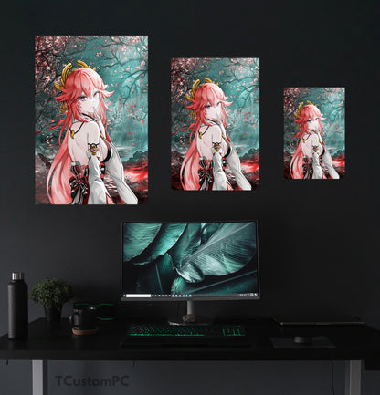 Yae miko art painting