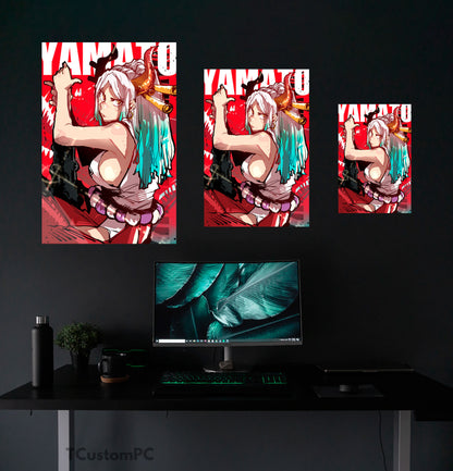 Yamato One Piece painting