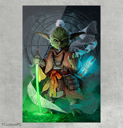 Pintura de Yoda Sxv