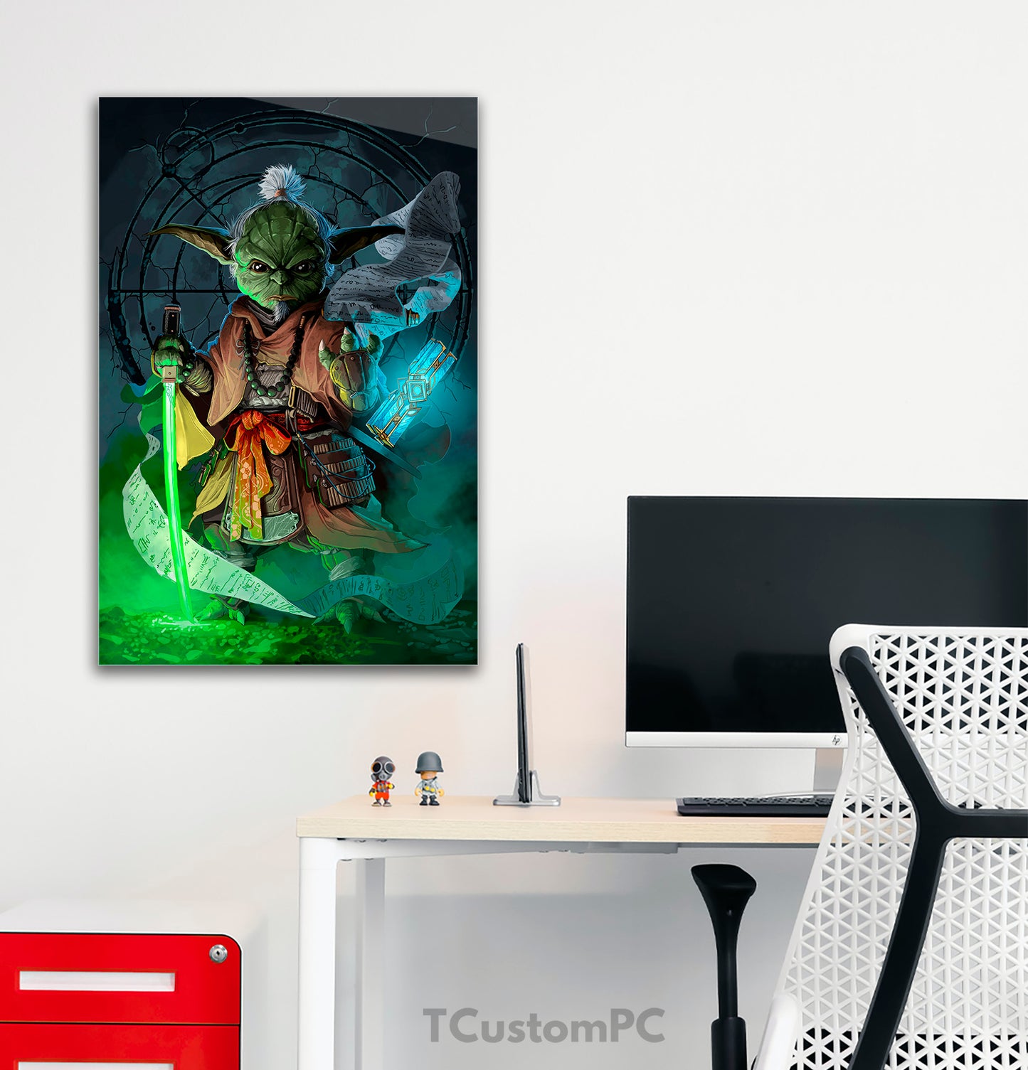 Yoda Sxv painting