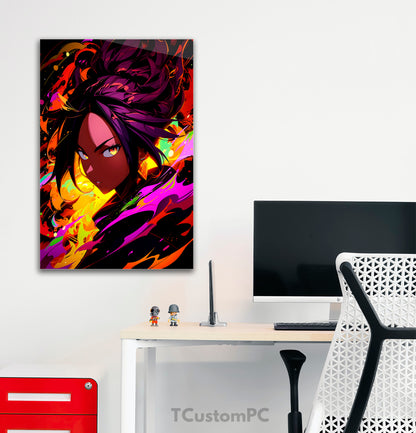 Yoruichi Bleach painting