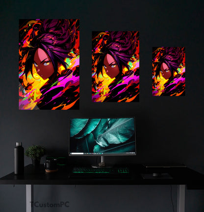 Wall Art Yoruichi Bleach