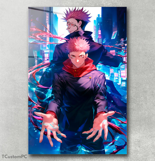 Yuji X Sukuna Painting