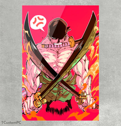 Pintura de Batalha Zoro