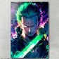 Pintura de Zoro One Piece