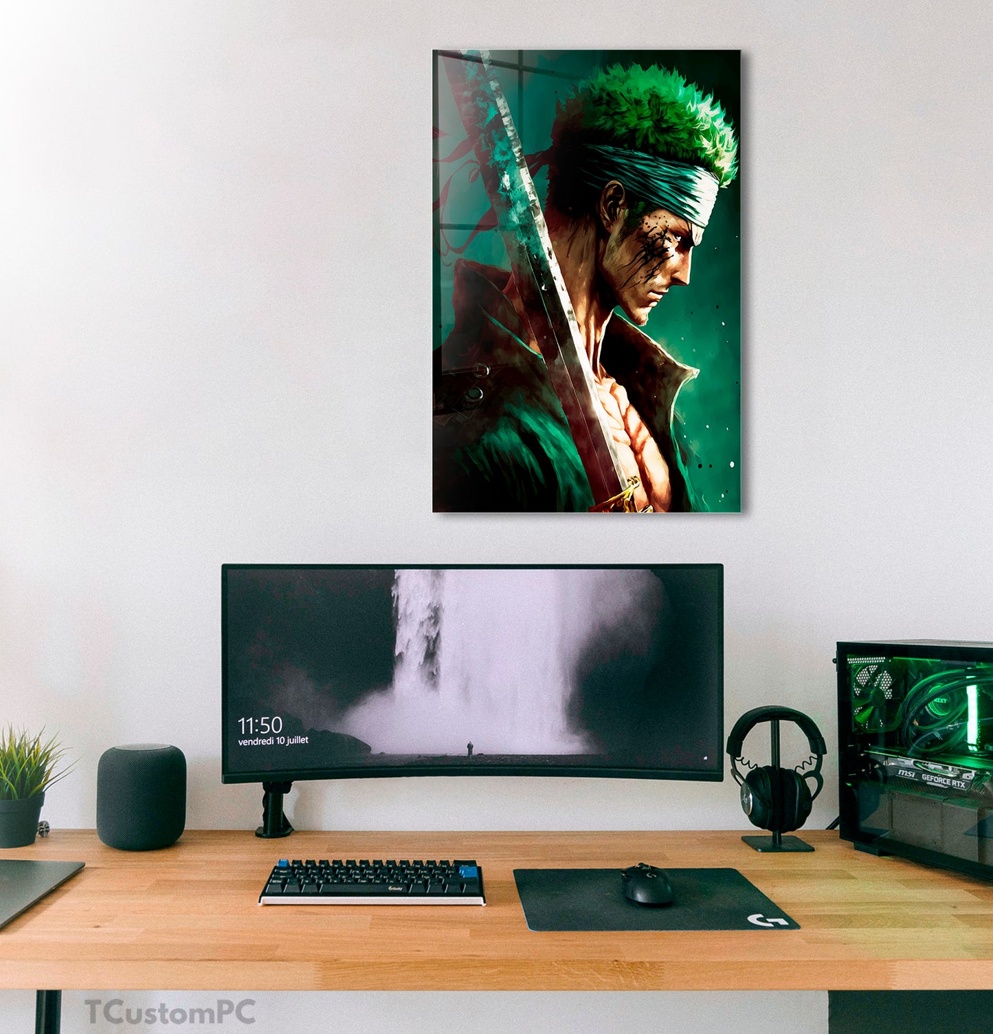 Zoro painting