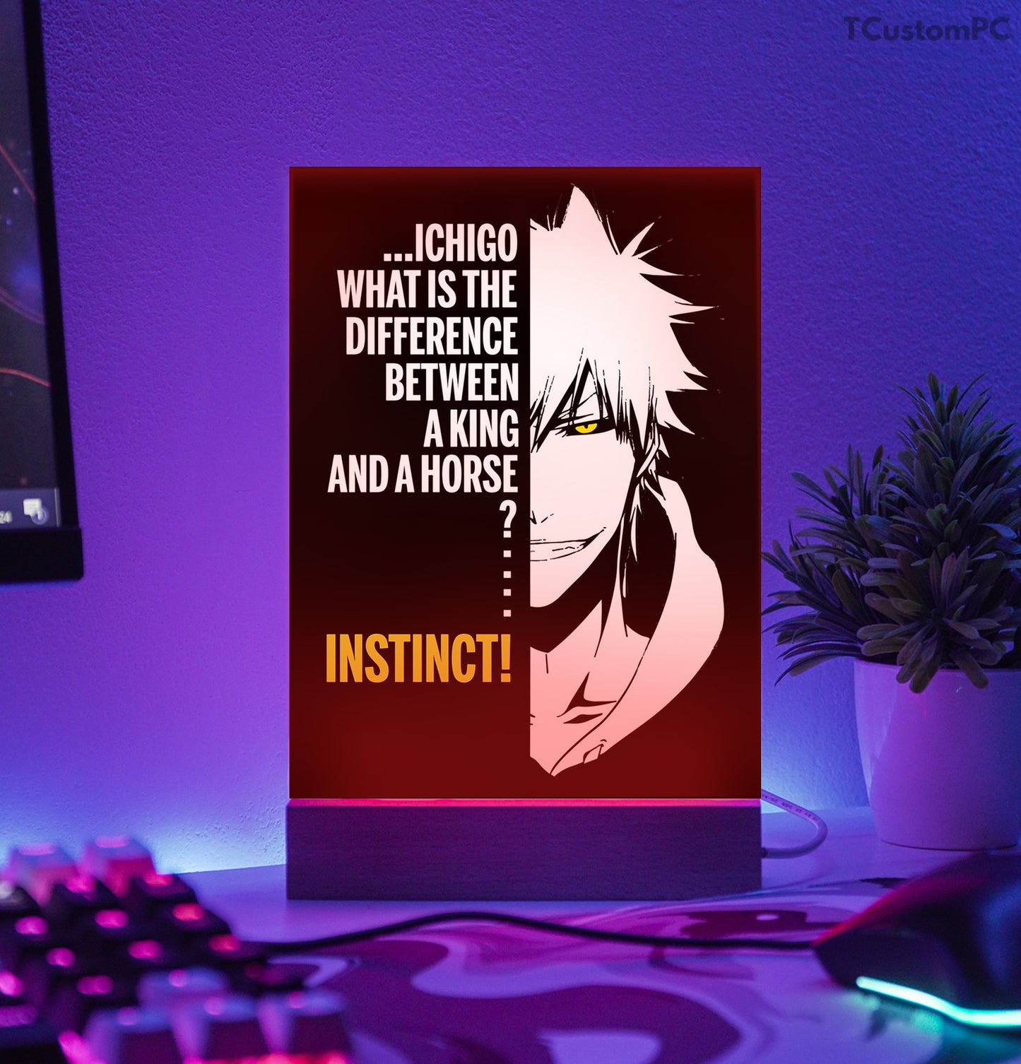 TC-Lamp bleach White ichigo vector