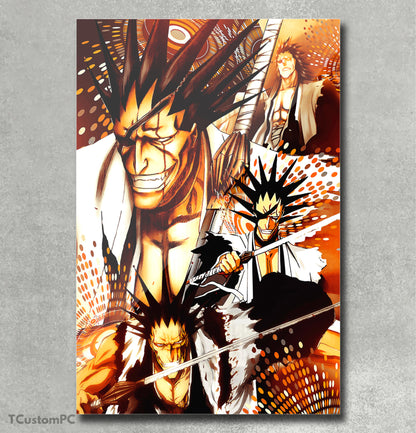 bleach Zaraki ultimate painting