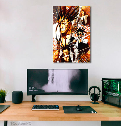 bleach Zaraki ultimate painting