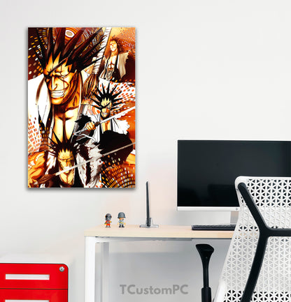 bleach Zaraki ultimate painting