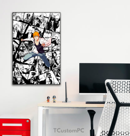 Bleach painting