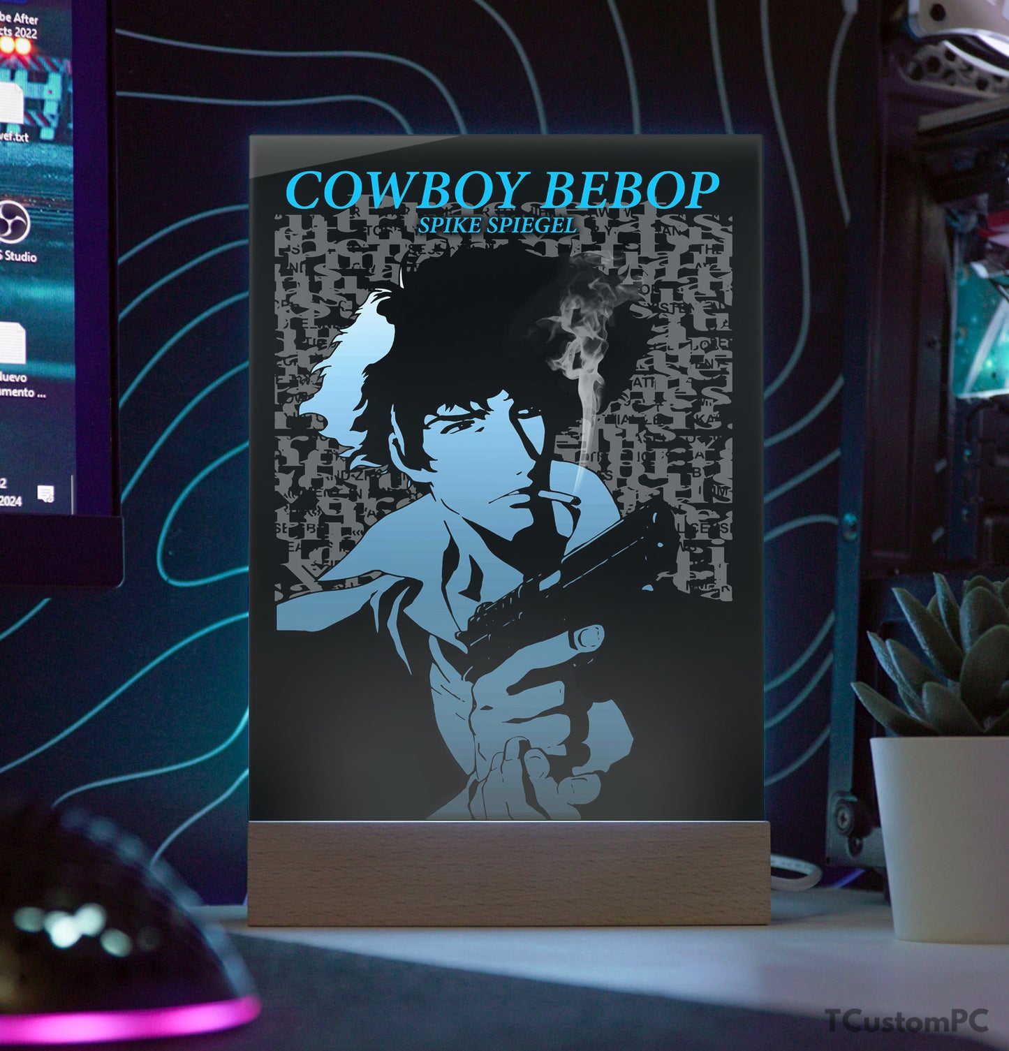 TC-Lamp cowboy bebop blue spike