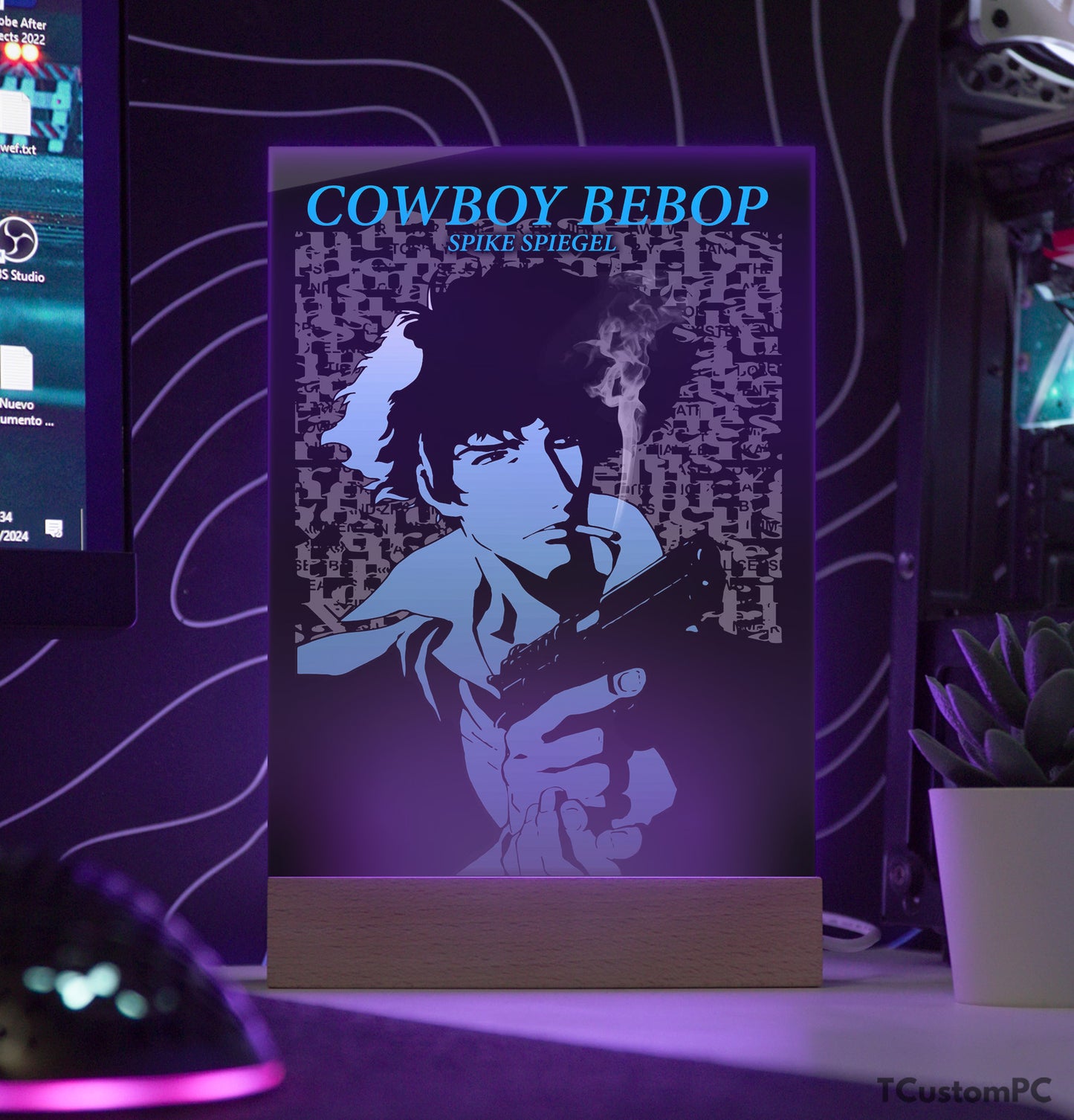 TC-Lamp cowboy bebop blue spike