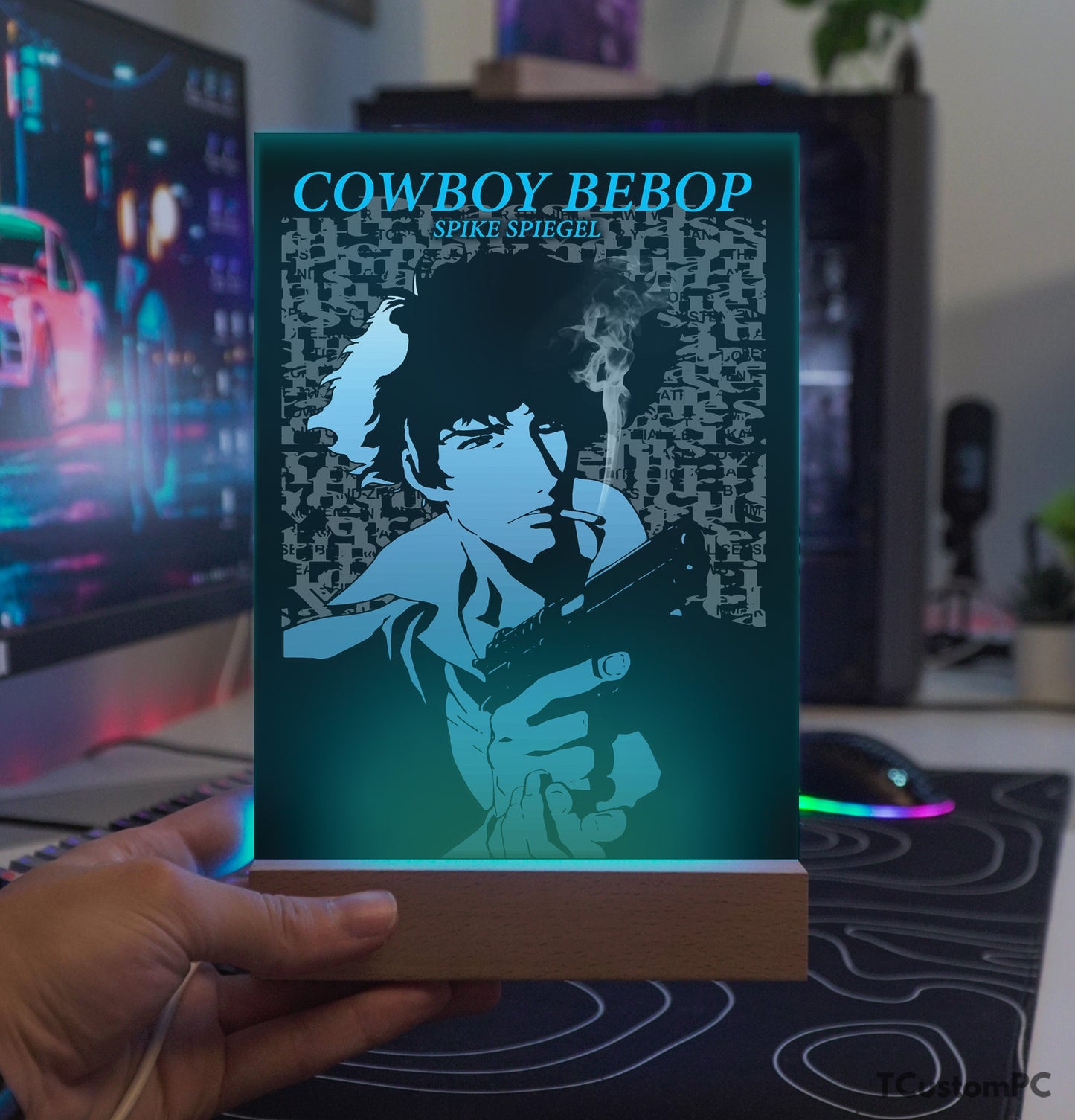 TC-Lamp cowboy bebop ponta azul