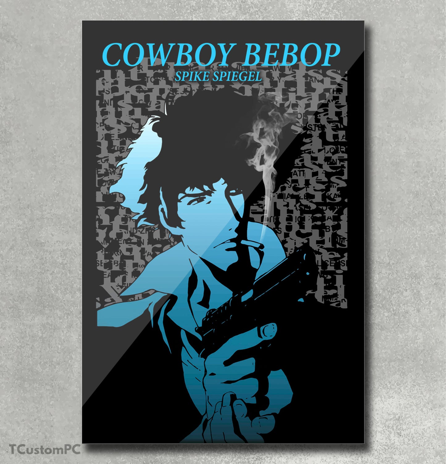 Cuadro Cowboy bebop blue spike