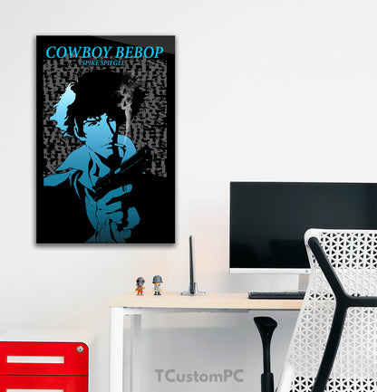 Cowboy bebop blue spike painting