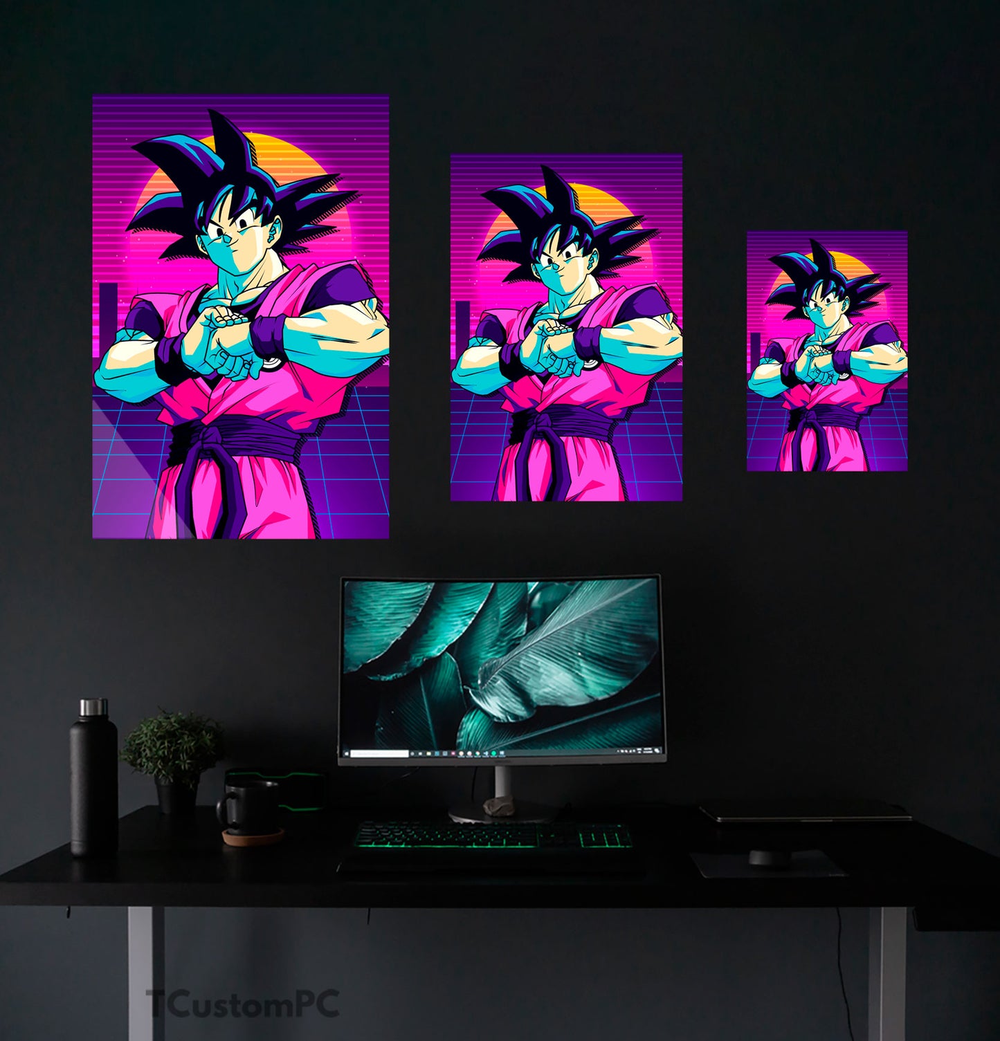 Cuadro dragon ball goku