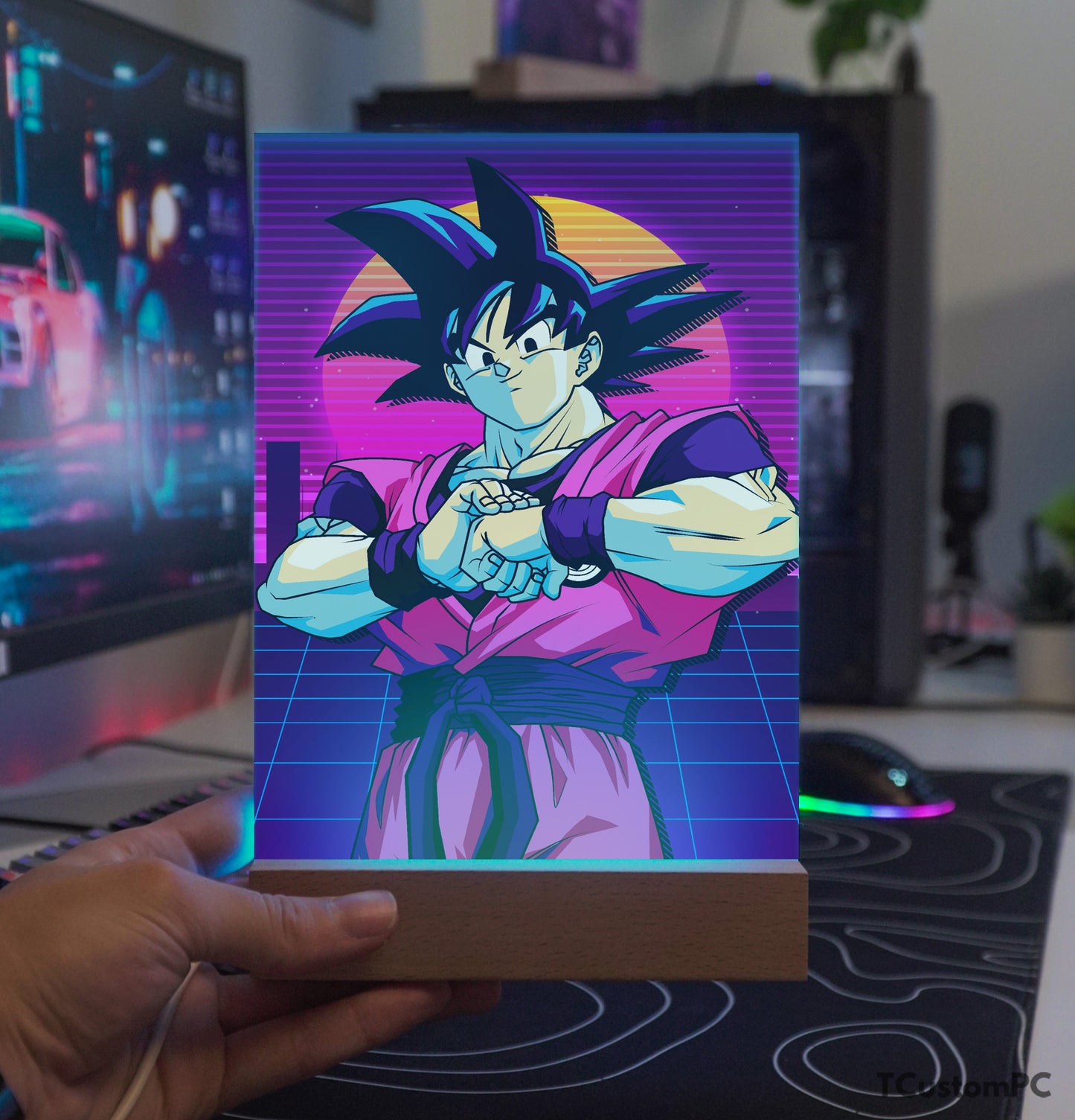 TC-Lamp bola de dragão goku