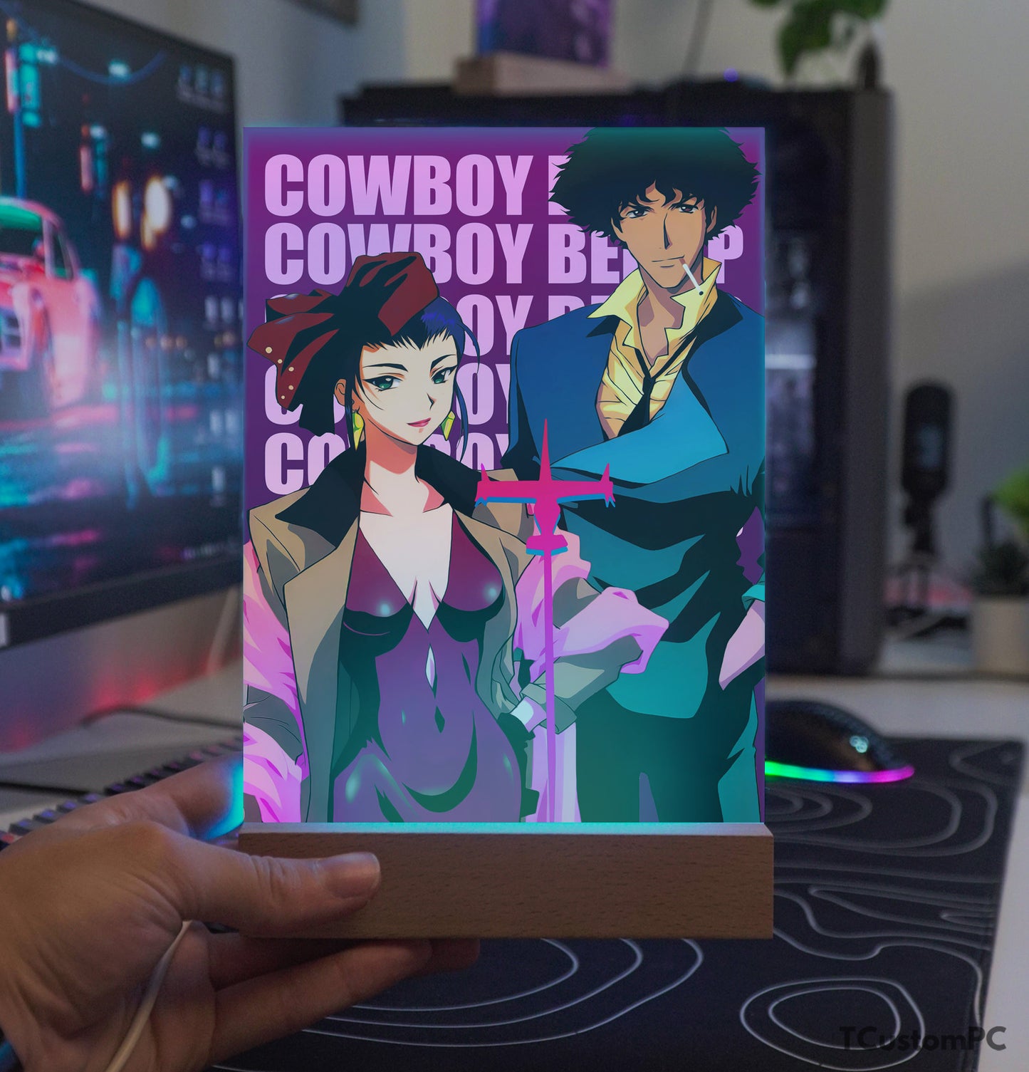 TC-Lamp faye spike neon cowboy bebop