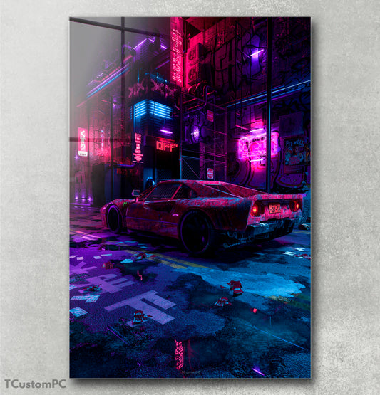 Cuadro ferrari cyber