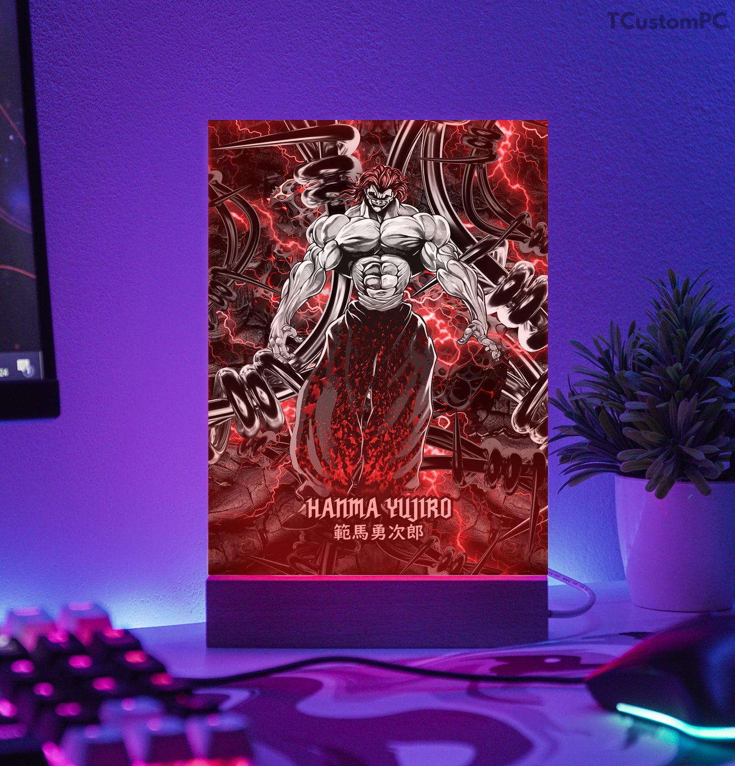 TC-Lamp hanma yujiro ultimate artwork