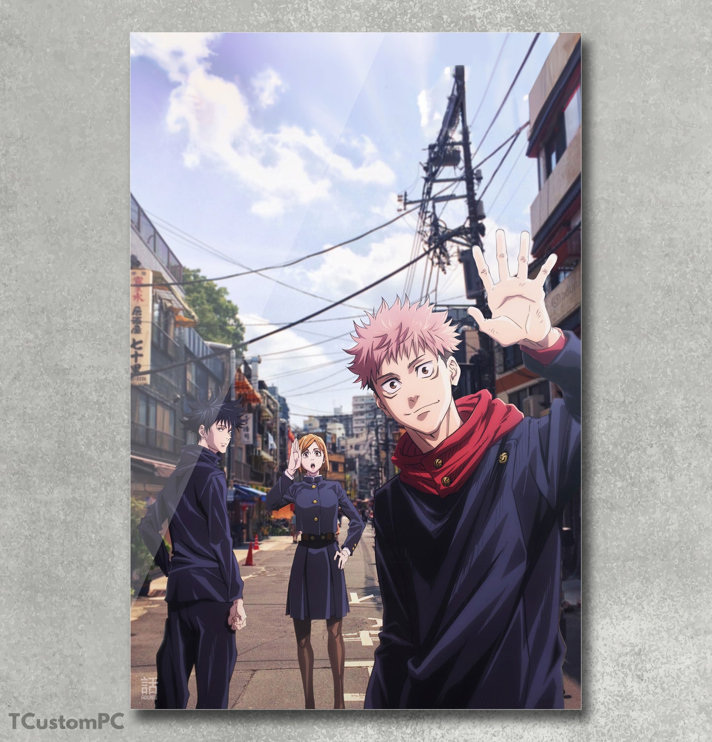 Table jujutsu kaisen trio(1)