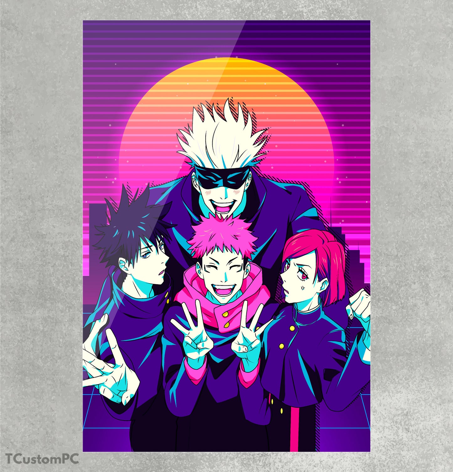 Cuadro jujutsu kaisen mn