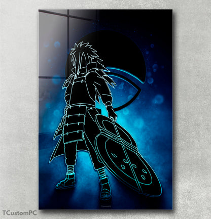 Madara pintura 2 Silueta de personagem