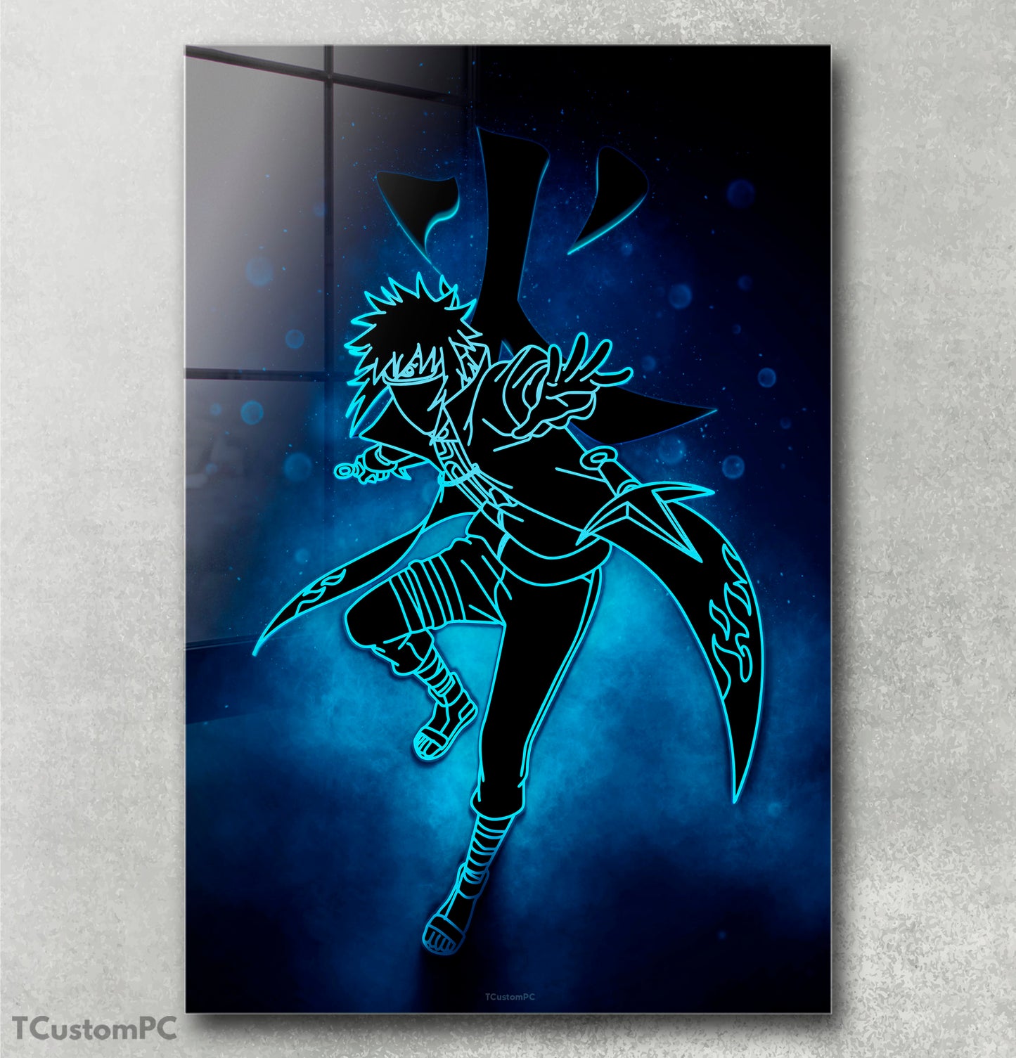 minato Character Siluette painting