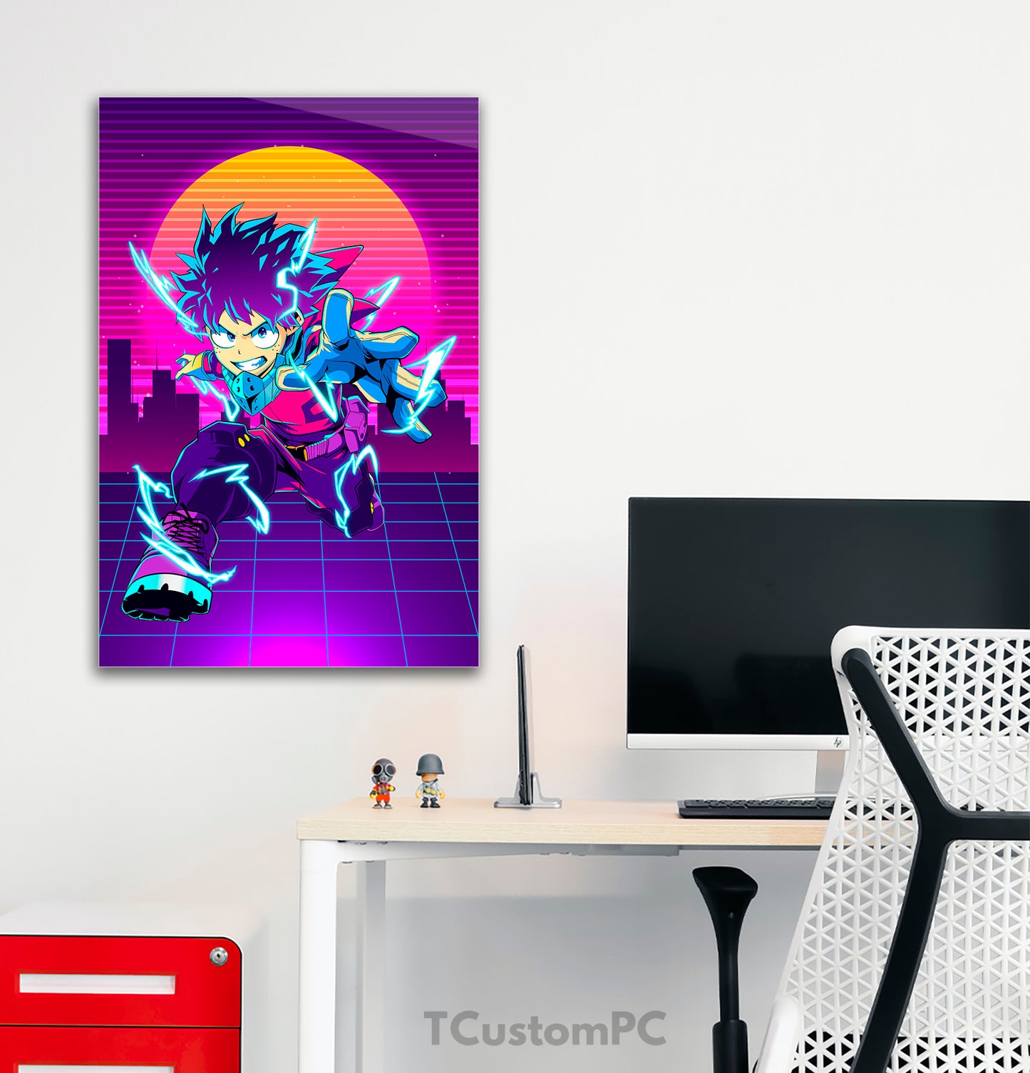 My hero academia painting - Izuku Midoriya