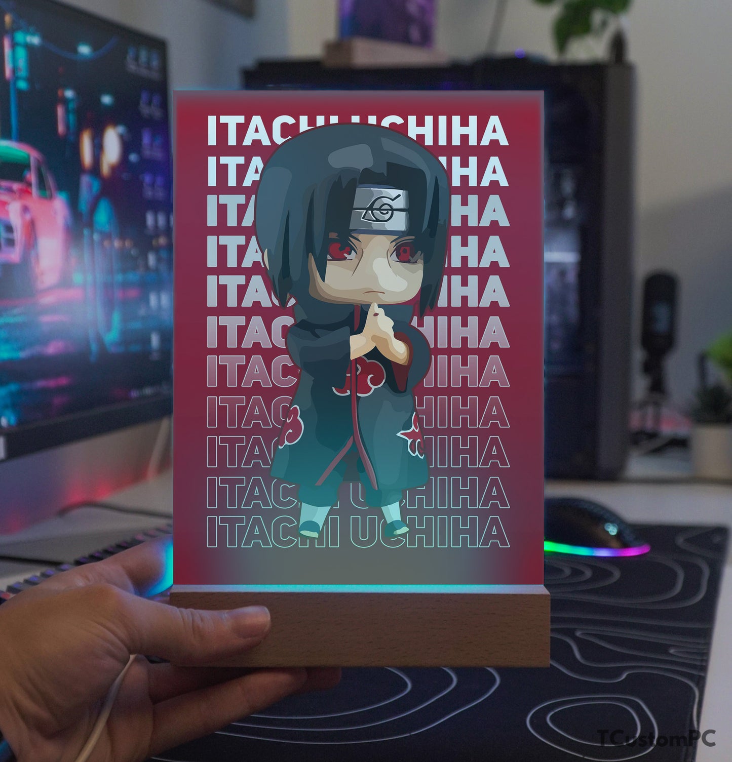 TC-Lamp naruto chibi itachi cópia