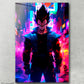 Cuadro neon cyberpunk vegeta.677