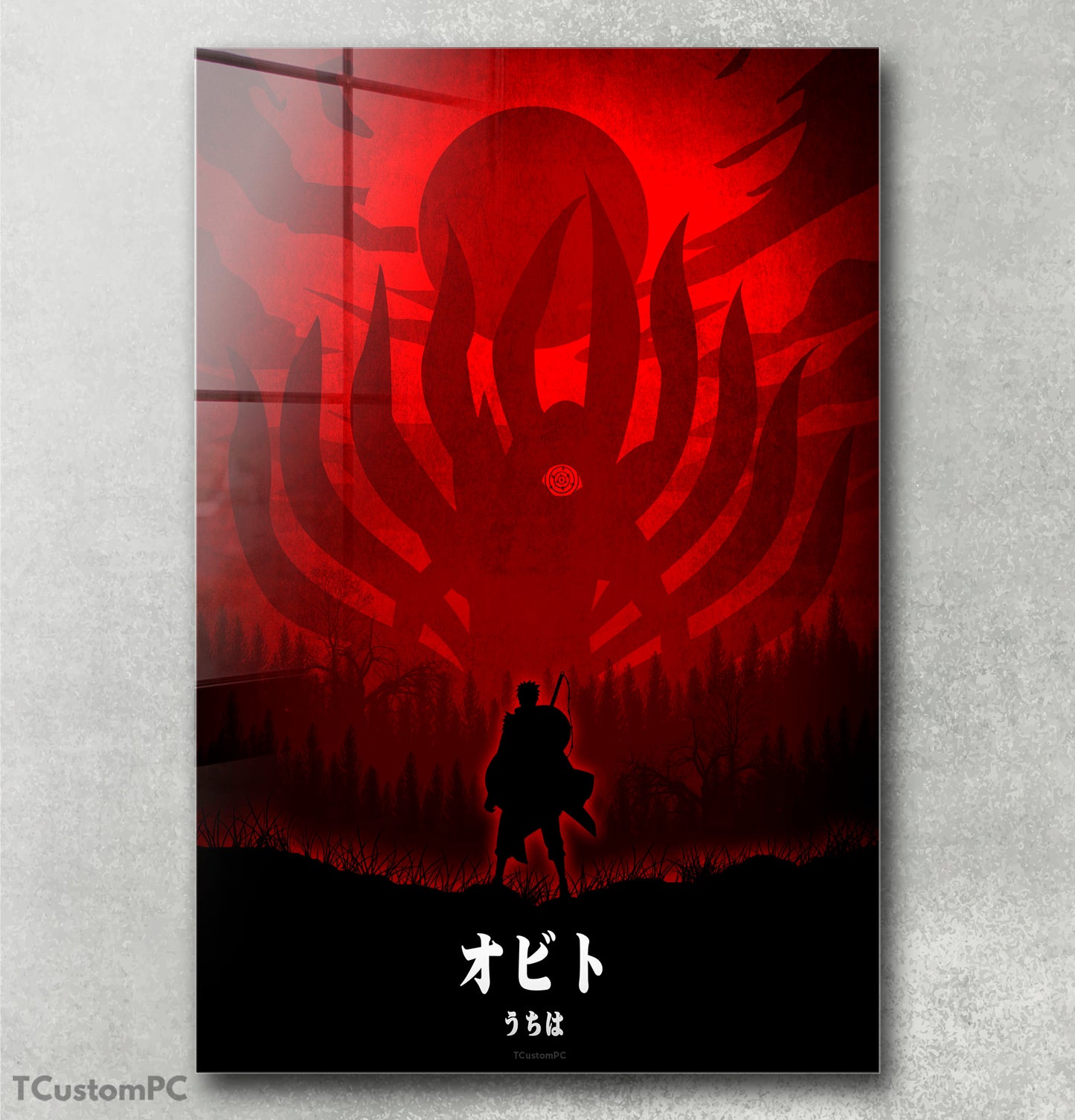 Obito minimalist painting