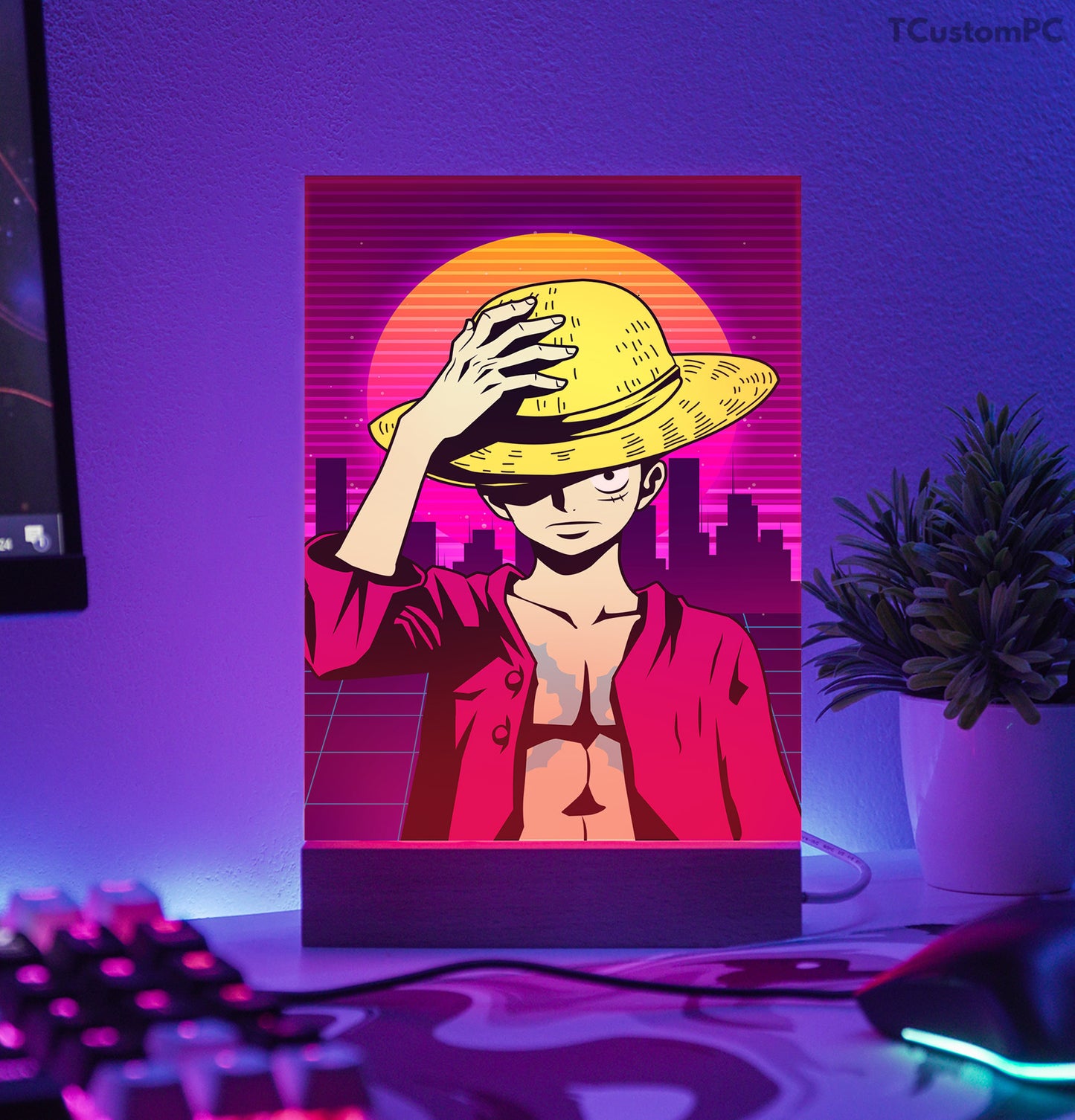 TC-Lamp one piece - Luffy