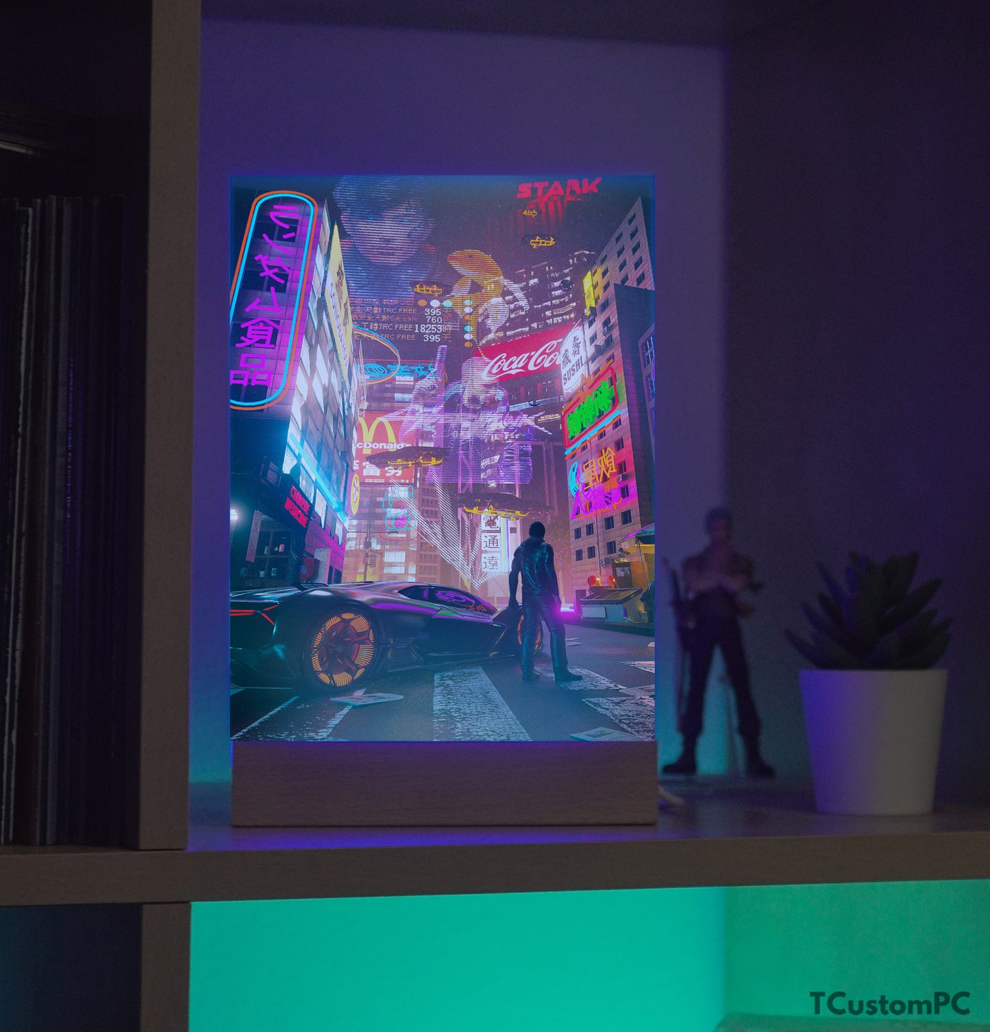 Paisagem da lâmpada TC Cyberpunk2