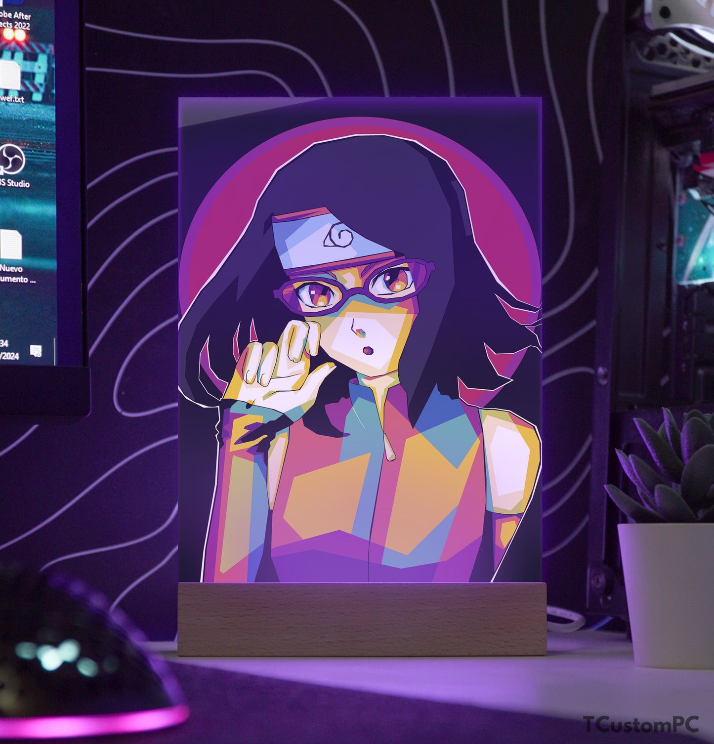 TC-Lamp sarada anime wpap