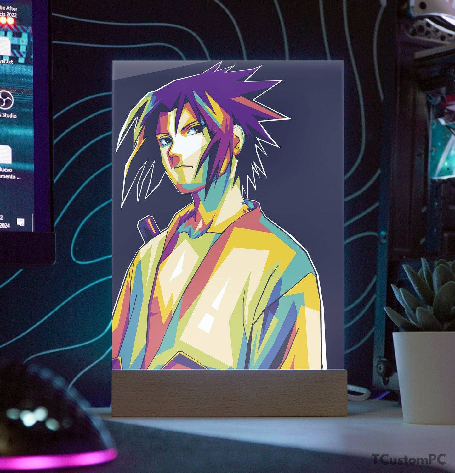 TC-Lamp sasuke anime wpap