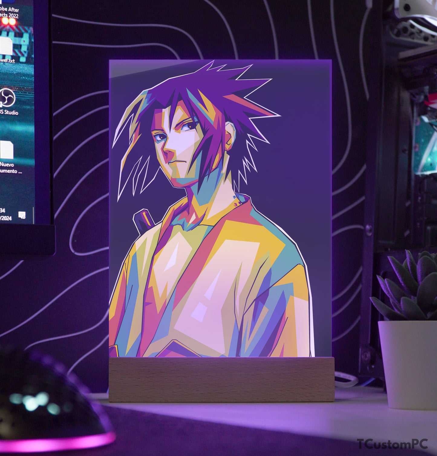 TC-Lamp sasuke anime wpap