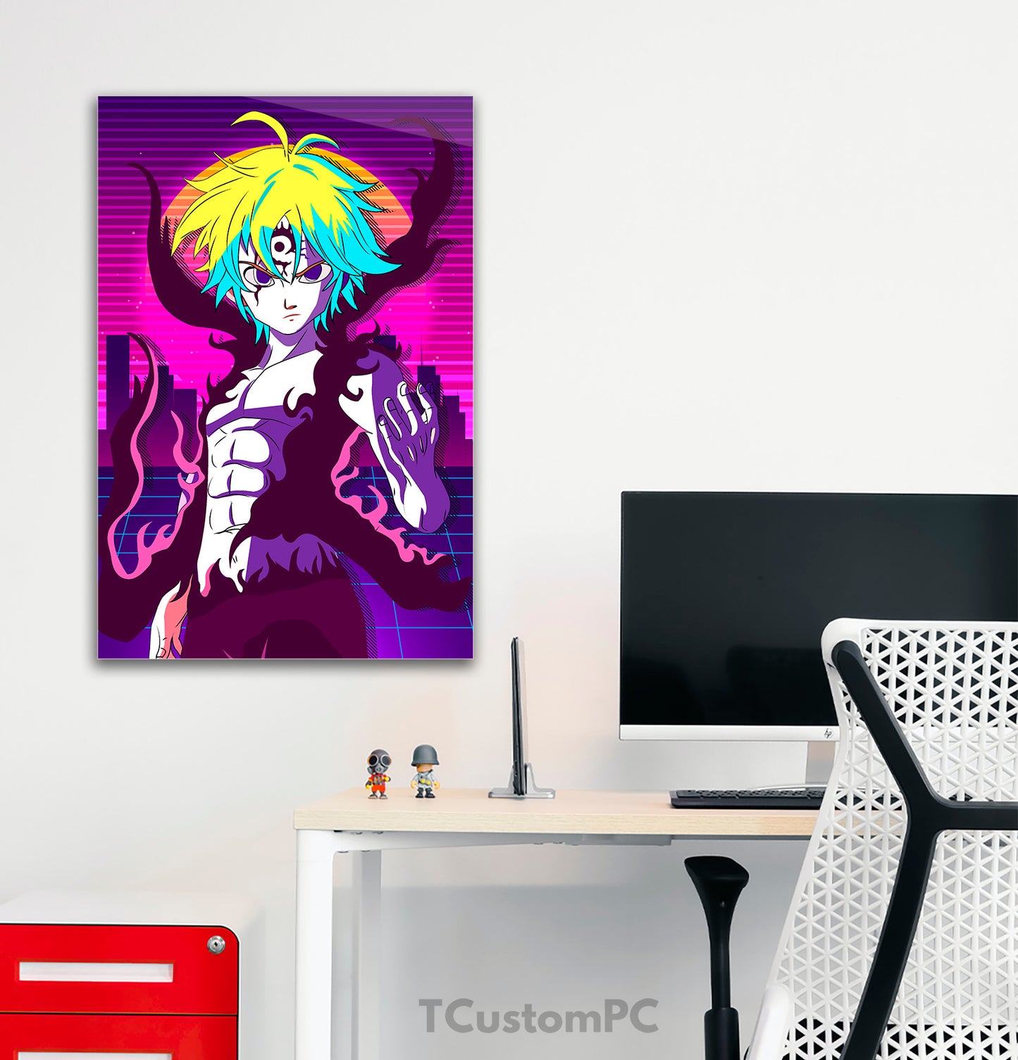 Pintando Os 7 Pecados Capitais - Meliodas