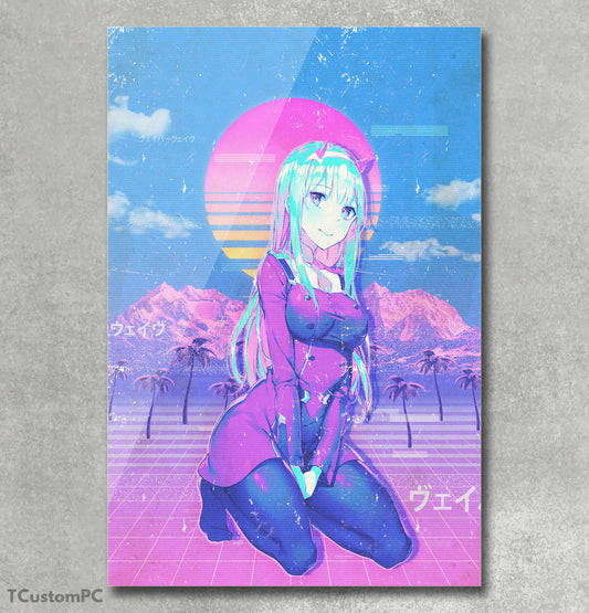 Moldura Vaporwave 12 Zero Two