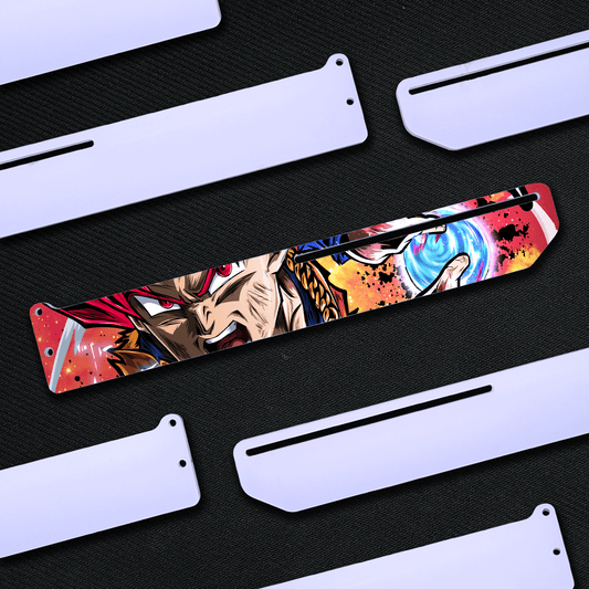 SSJ Red God | Acrylic Horizontal Graphic Support