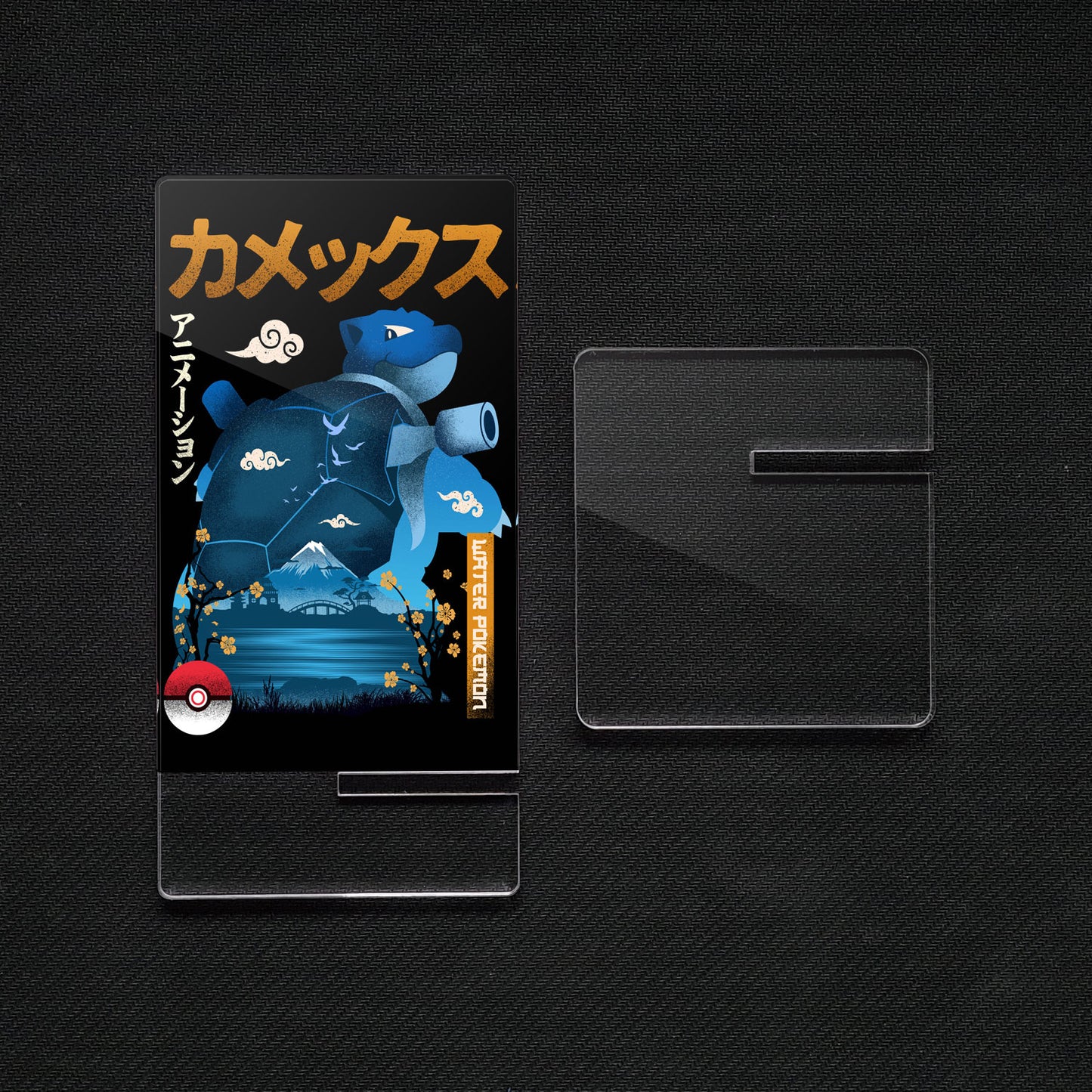 Pokémon Blastoise Mobile Holder, methacrylate
