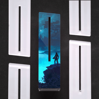 Emissions | Acrylic Vertical Graphic Support