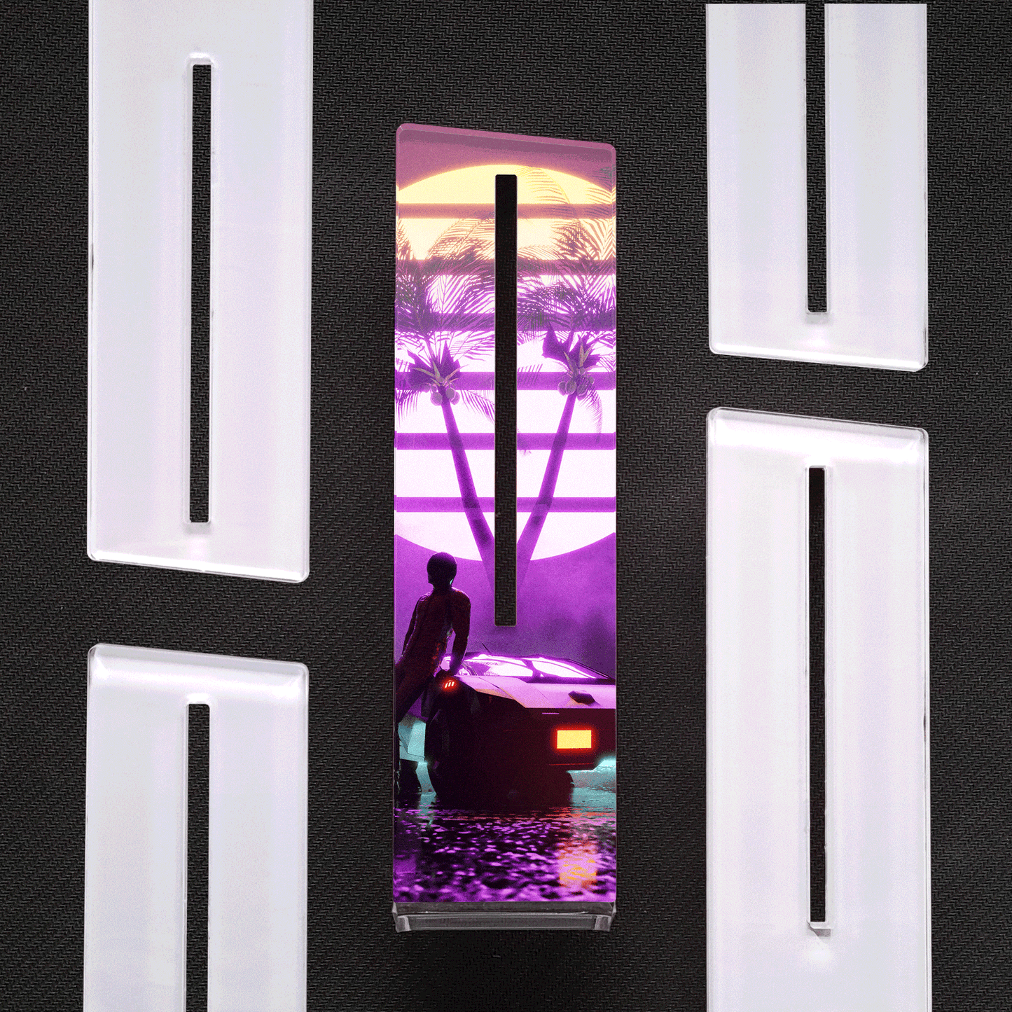 retro ending | Acrylic Vertical Graphic Support